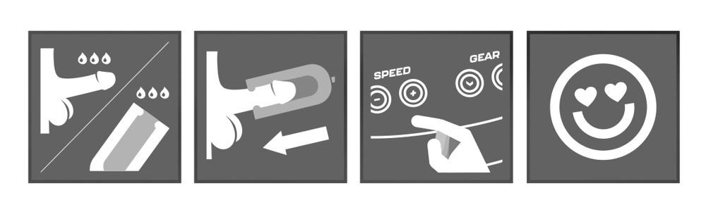 Suck-O-Mat 2.0 Vibrační masturbátor s hands-free technologií