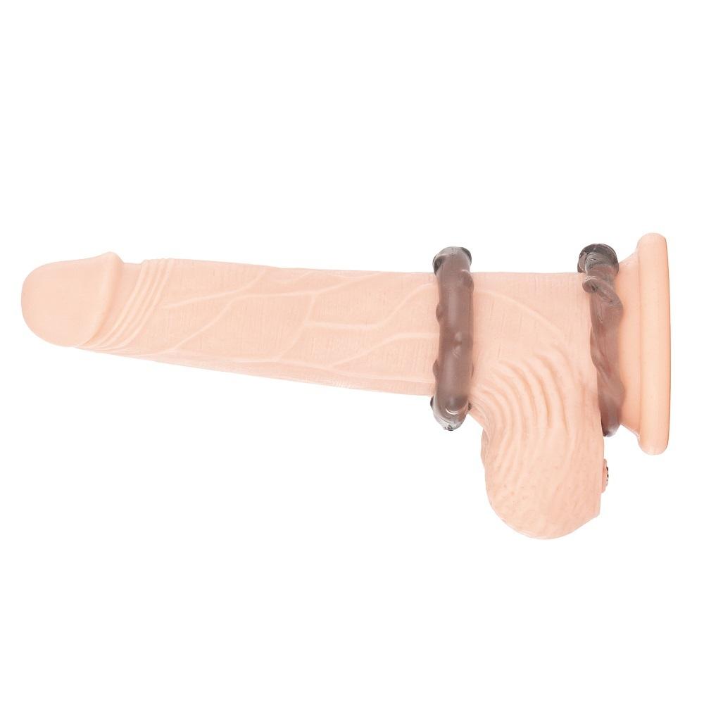 BASIC X  Erekční kroužky nevibrační 3 ks modré - Obrázek 5