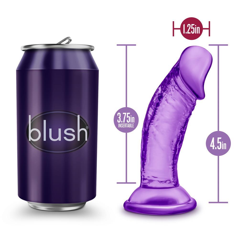 Blush Začátečník dildo fialové 10 cm - Image 6