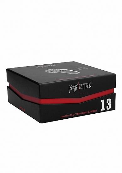 ManCage 13 Klec na penis 6 cm – transparentní