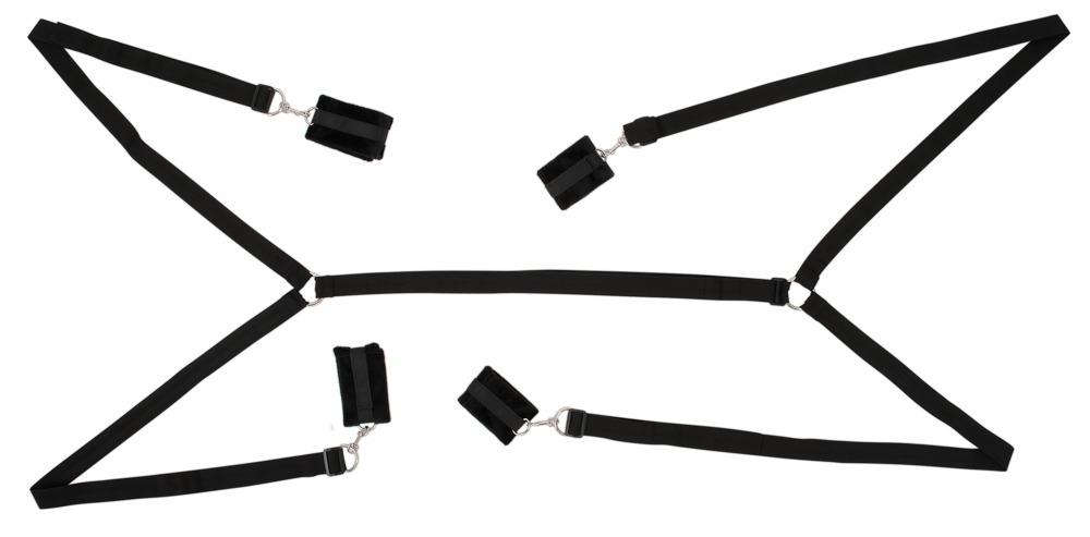 Bad Kitty Bed Shackles 4-dílná sada pout II.