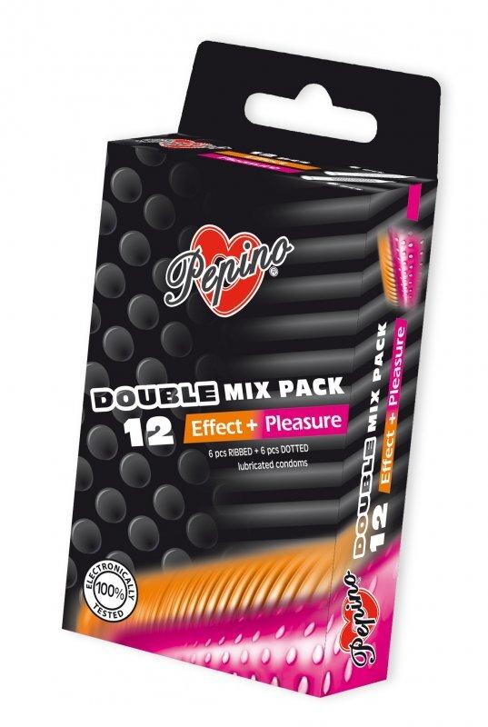Pepino kondomy Double Mix Pack- 12 ks