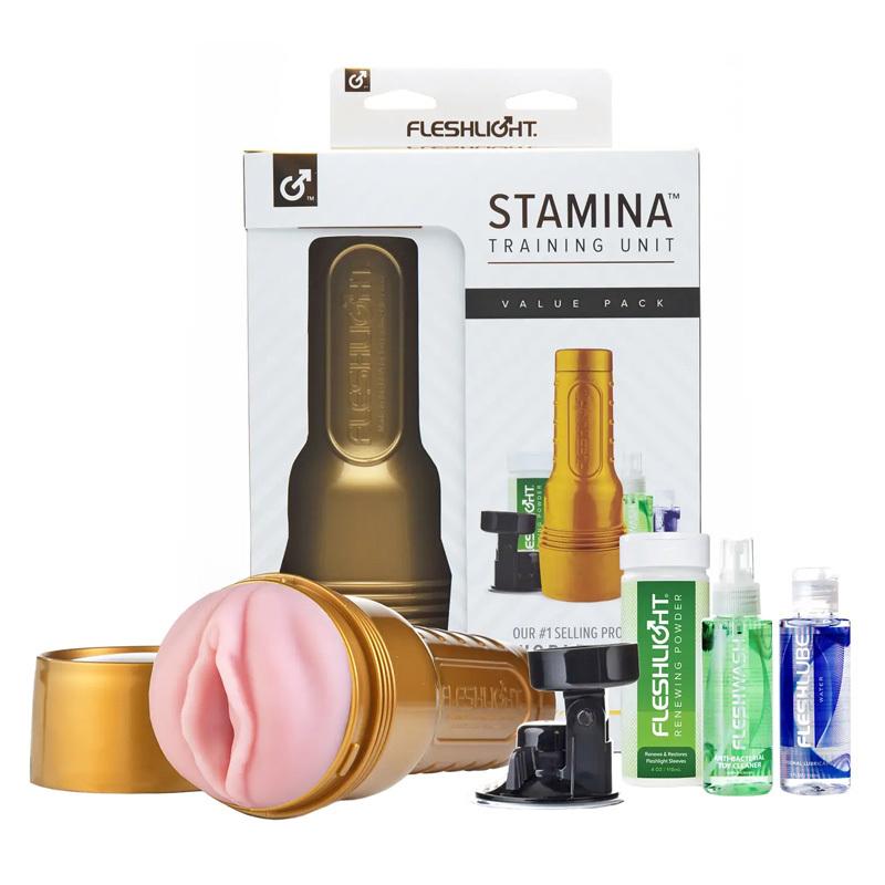Fleshlight STU Value Pack - realistický masturbátor pro maximální potěšení.