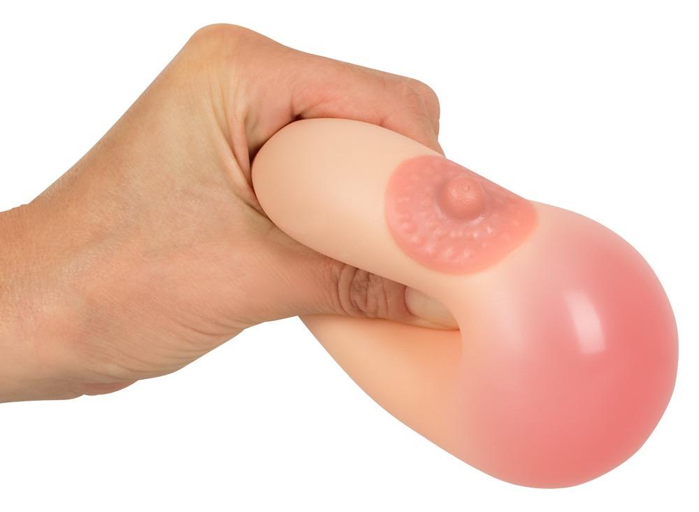Antistresový balonek - prso průměr 8 cm - Obrázek 3