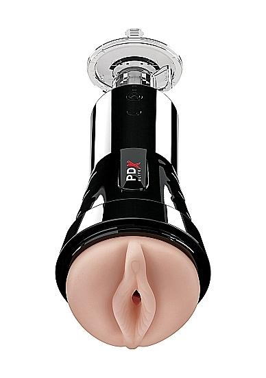 PDX Elite Cock Compressor Vibrating Stroker Masturbátor