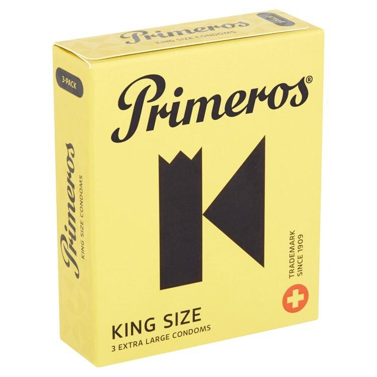 Primeros King Size kondomy 3 ks