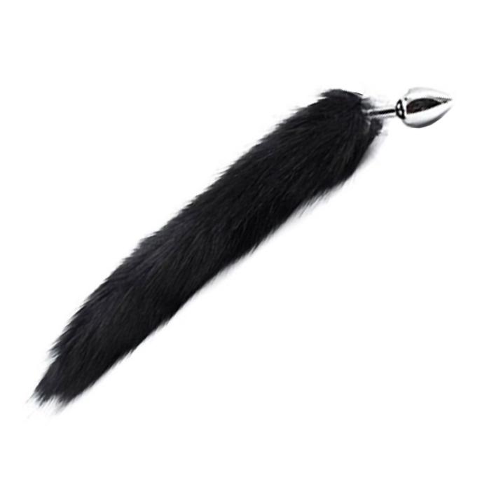 BASIC X Fox Kovový anální kolík s ocasem