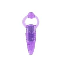 BOOM Finger Patron anální  kolíček vibrační fialový