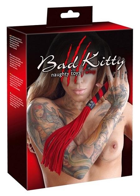 Bad Kitty Důtky 38 cm - červené - Obrázek 3