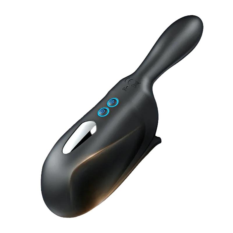 BASIC X Ernesto vibrační masturbátor s uzavřenou špičkou černý