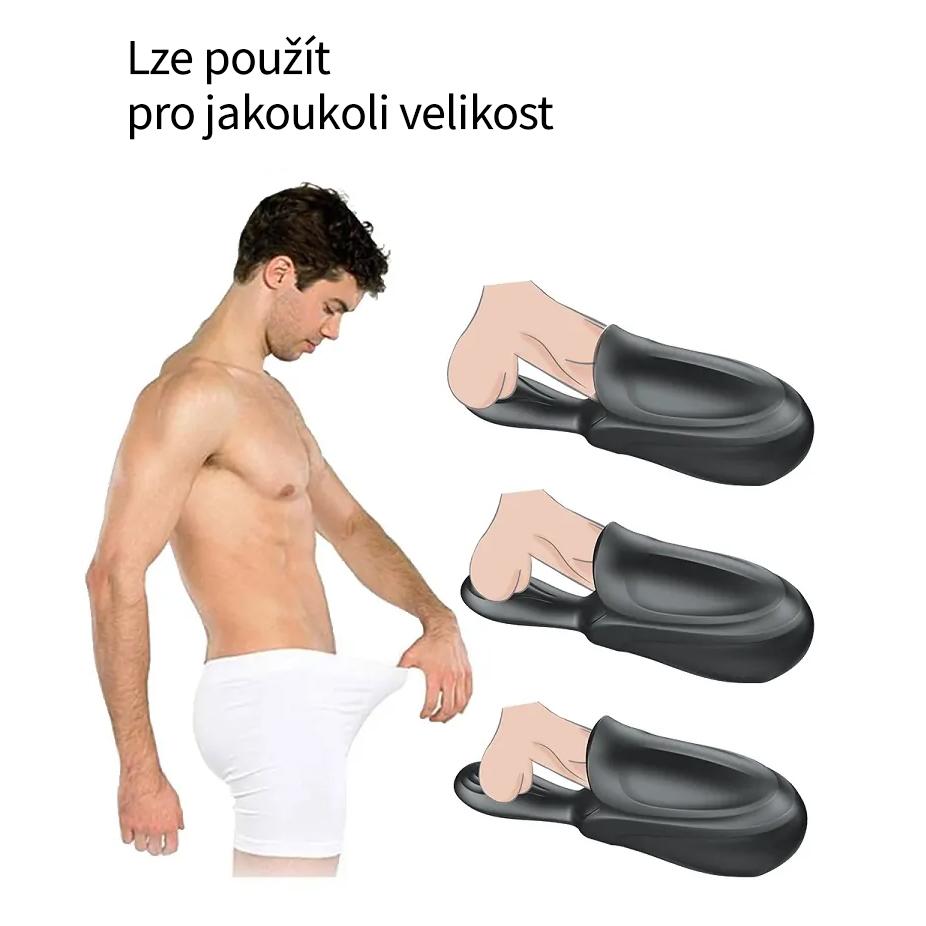 BASIC X Ernesto vibrační masturbátor s uzavřenou špičkou černý