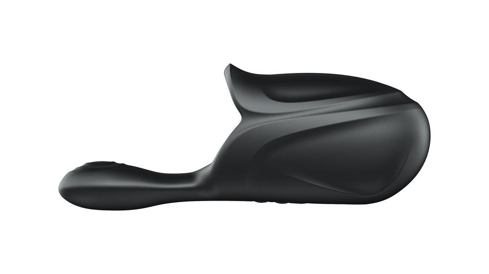 BASIC X Ernesto vibrační masturbátor s uzavřenou špičkou černý