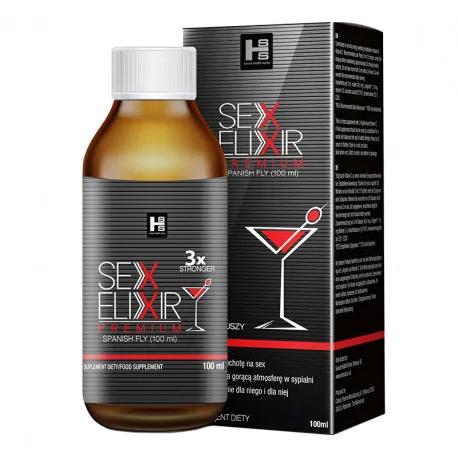 Sex Elixír Premium španělské mušky 100 ml - doplněk stravy