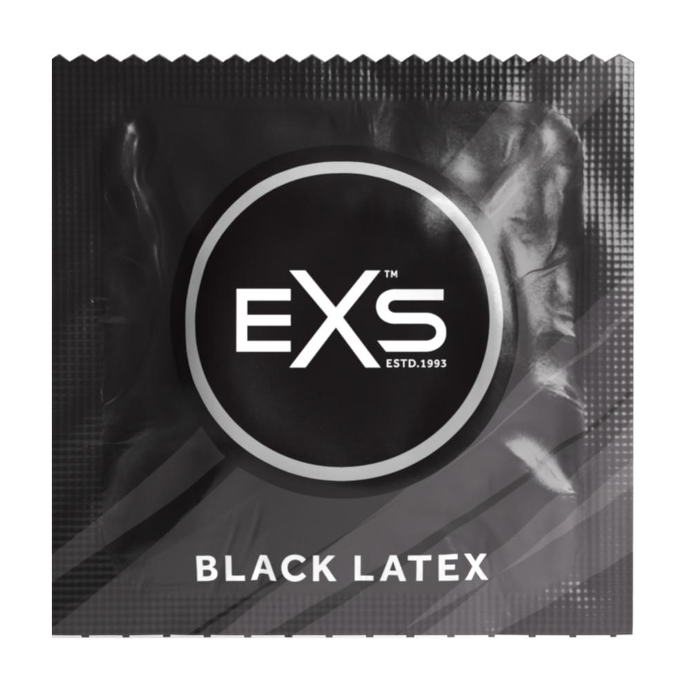 EXS Black latex Kondomy 12 ks - Image 2