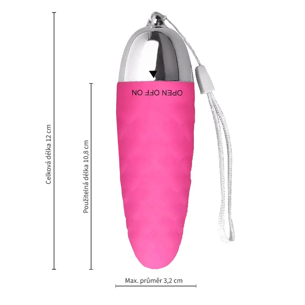 BASIC X Love vibrační vajíčko růžové