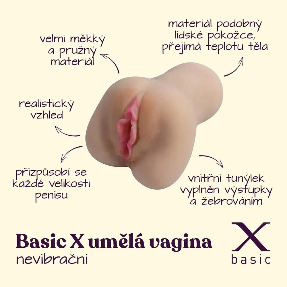 BASIC X umělá vagina nevibrační - Image 2
