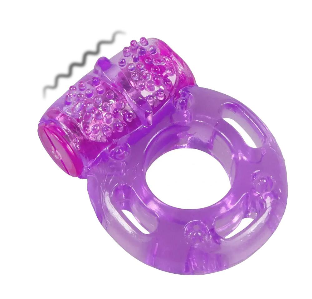 BASIC X Vibrační erekční kroužek - růžový