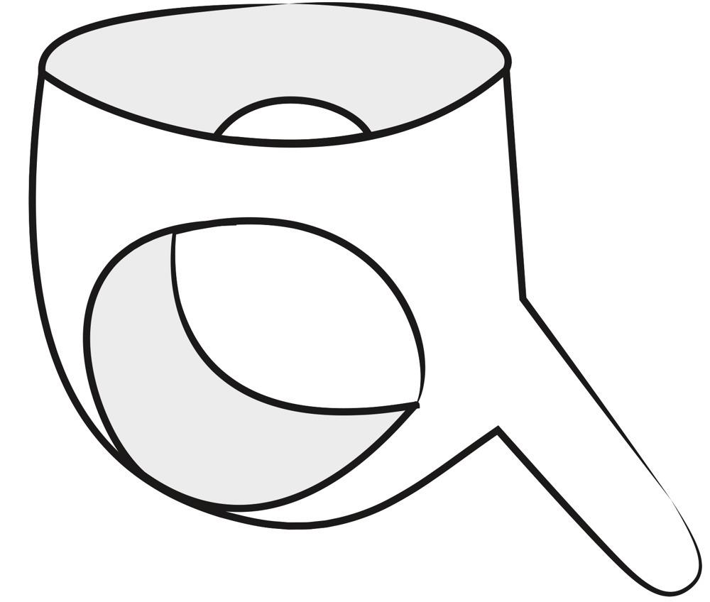 LateX Latexové kalhotky s dildem S-L