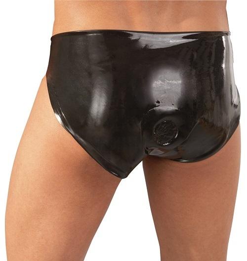 LateX Latexové slipy s análním dildem M/L - Image 4