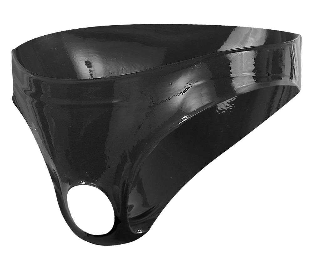LateX Latexové slipy s otvorem pro penis S-L - Image 2