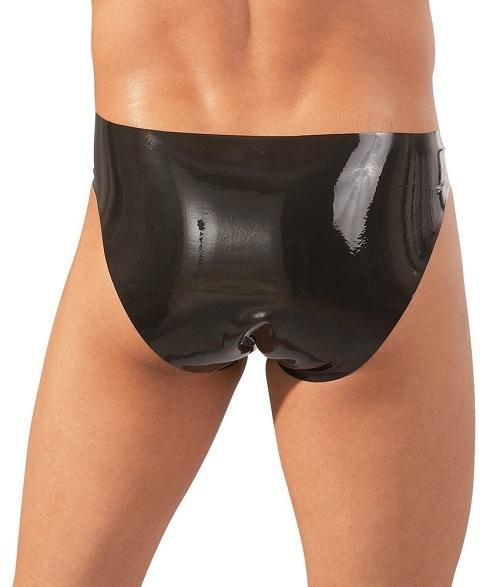 LateX Latexové slipy s otvorem pro penis S-L - Image 3