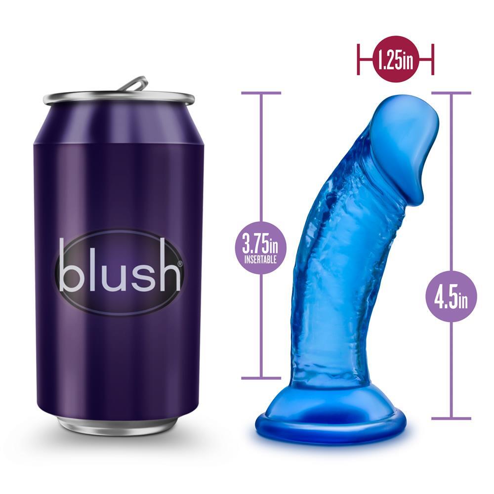 Blush Začátečník dildo modré 12 cm - Obrázek 5