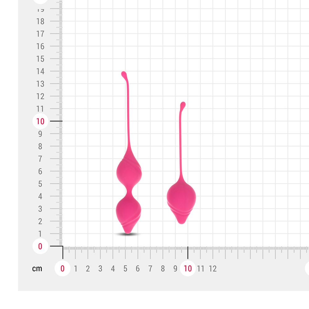 BOOM Yoyo Venušiny kuličky set 2v1 růžový