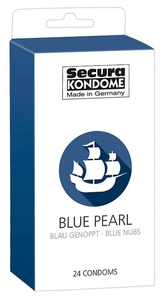 Secura kondomy Blue Pearl 24 ks