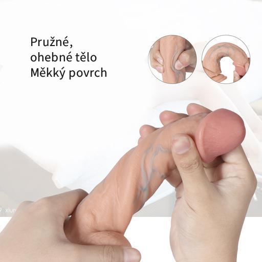 BASIC X Christian realistické dildo s přísavkou tělové - Obrázek 7