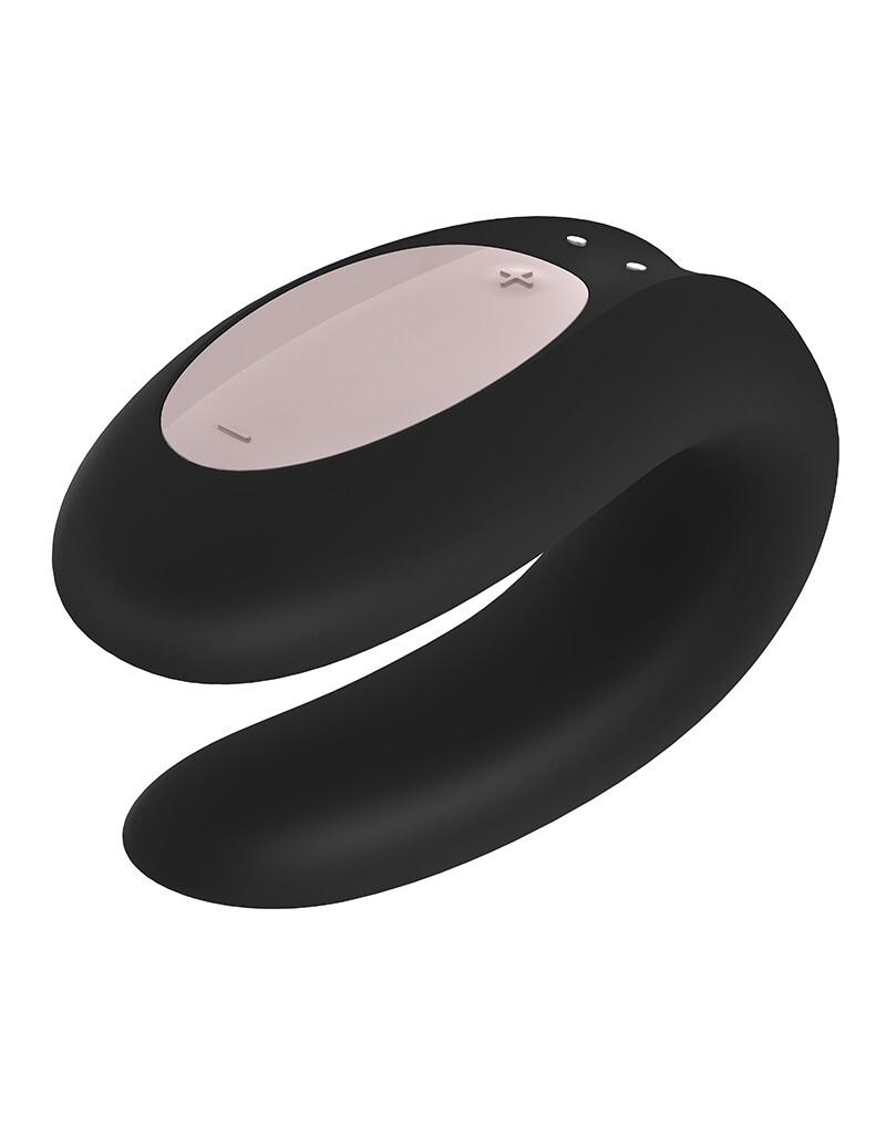 Satisfyer Double Joy párový vibrátor černý - Obrázek 2