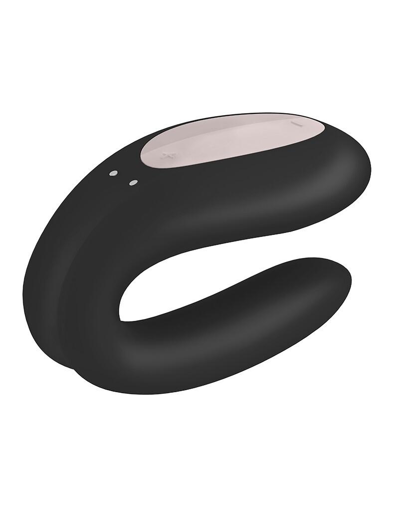 Satisfyer Double Joy párový vibrátor černý - Obrázek 3