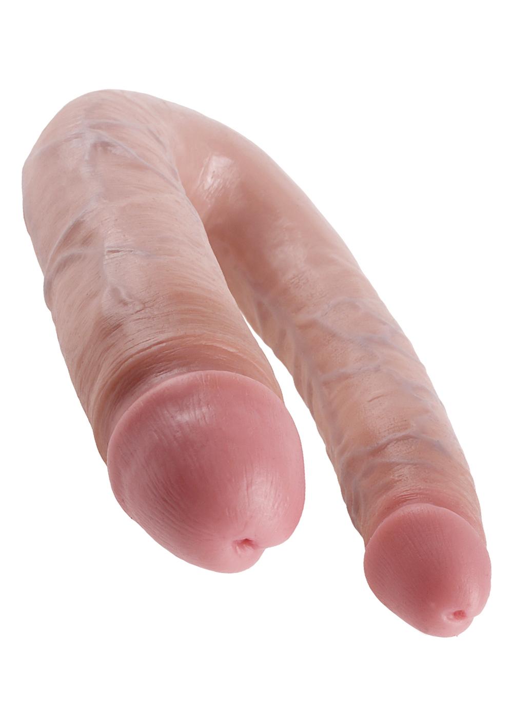 King Cock Realistické oboustranné dildo Large tělové - Image 4