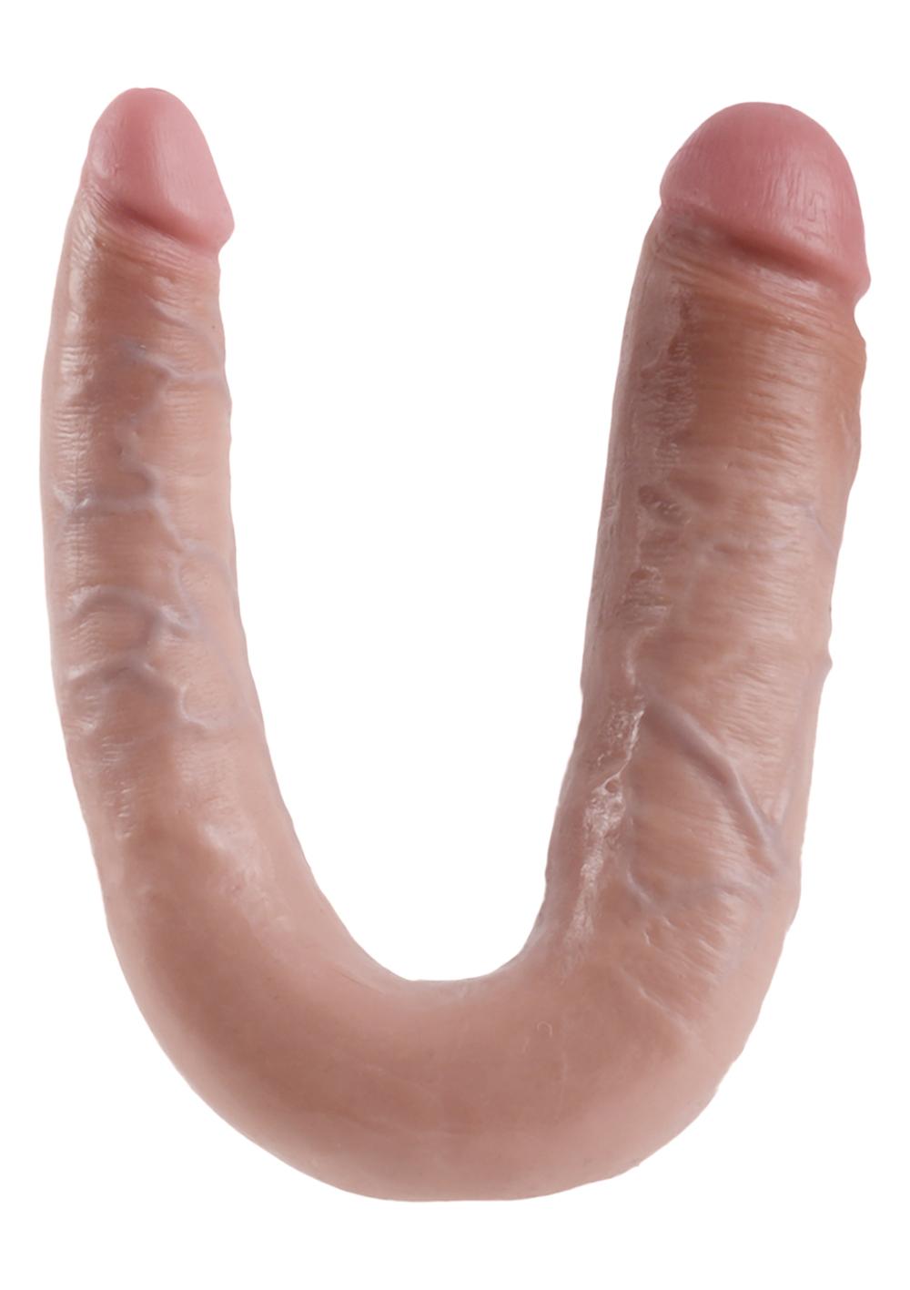 King Cock Realistické oboustranné dildo Large tělové - Image 5
