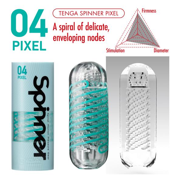 Tenga Spinner Pixel masturbátor - Obrázek 4