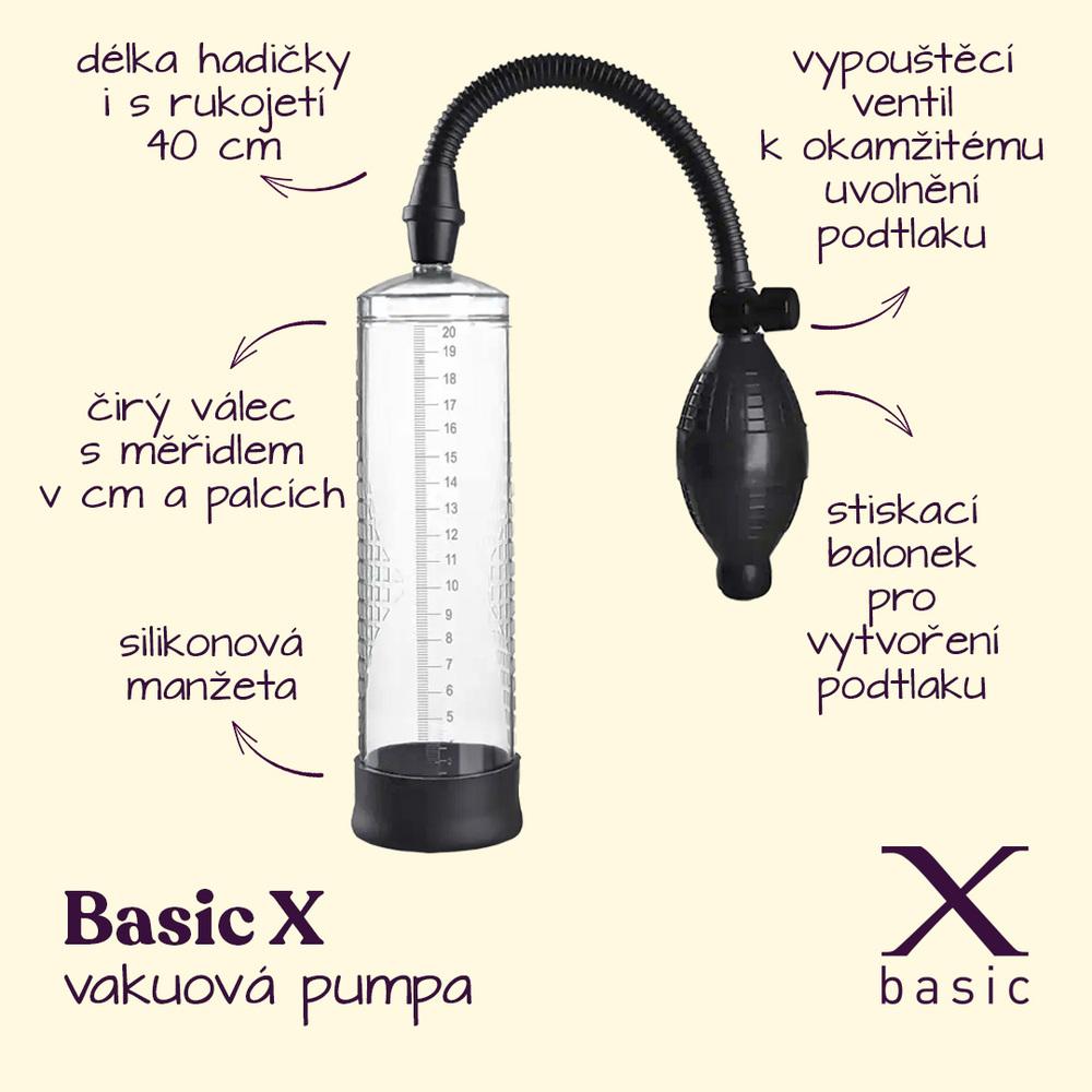 BASIC X vakuová pumpa se stiskacím balonkem - Image 2