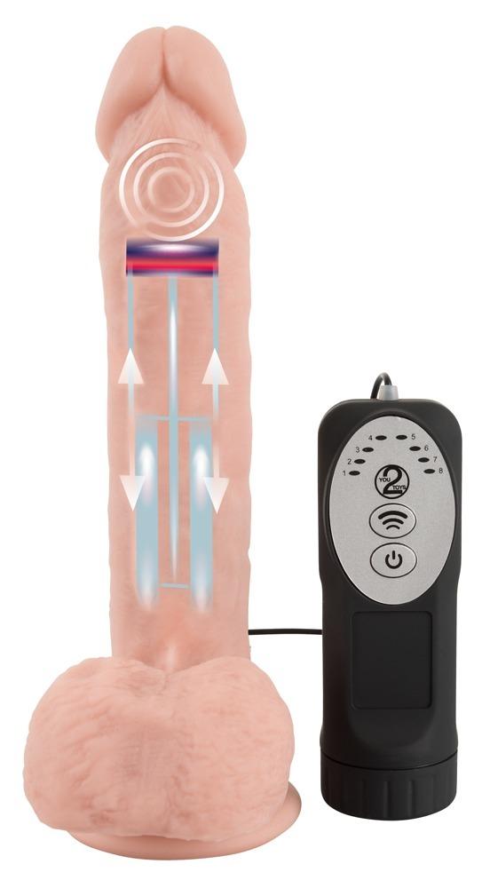 Medical silikonový realistický pulzátor 21 cm od You2Toys