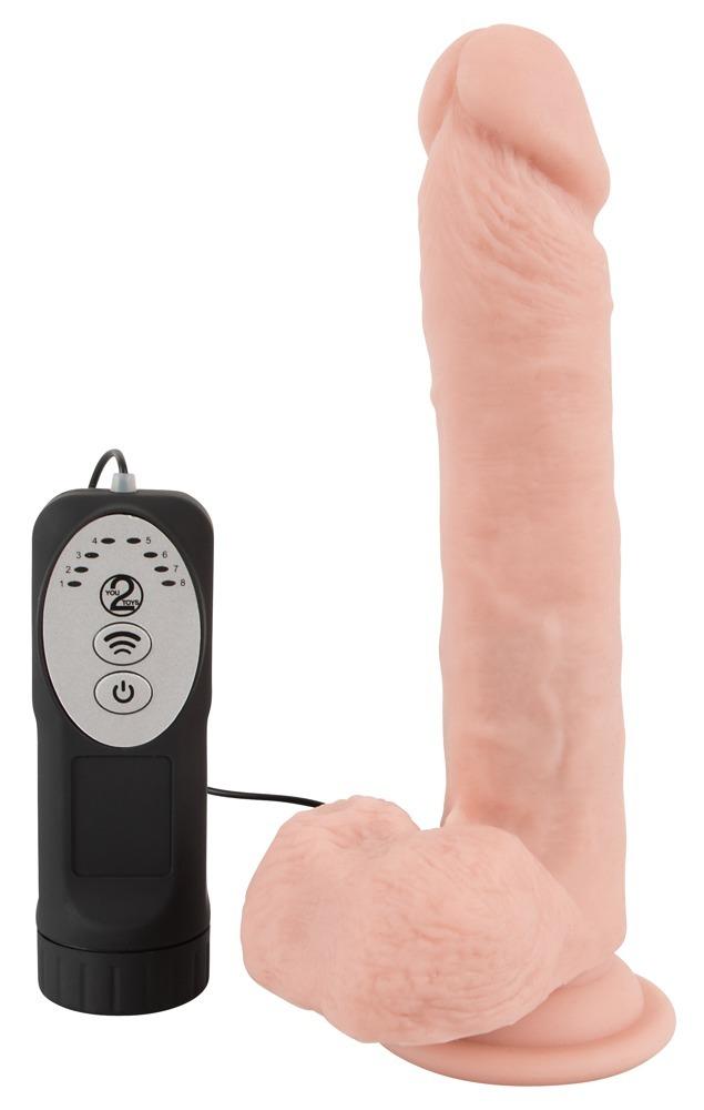 Medical silikonový realistický pulzátor 21 cm - Image 2