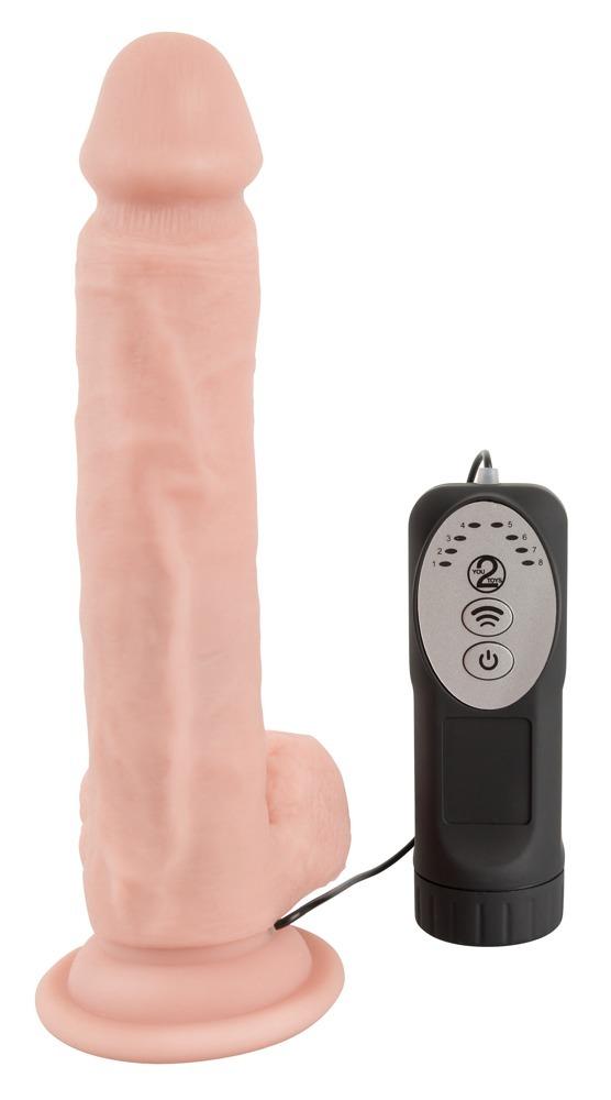 Medical silikonový realistický pulzátor 21 cm