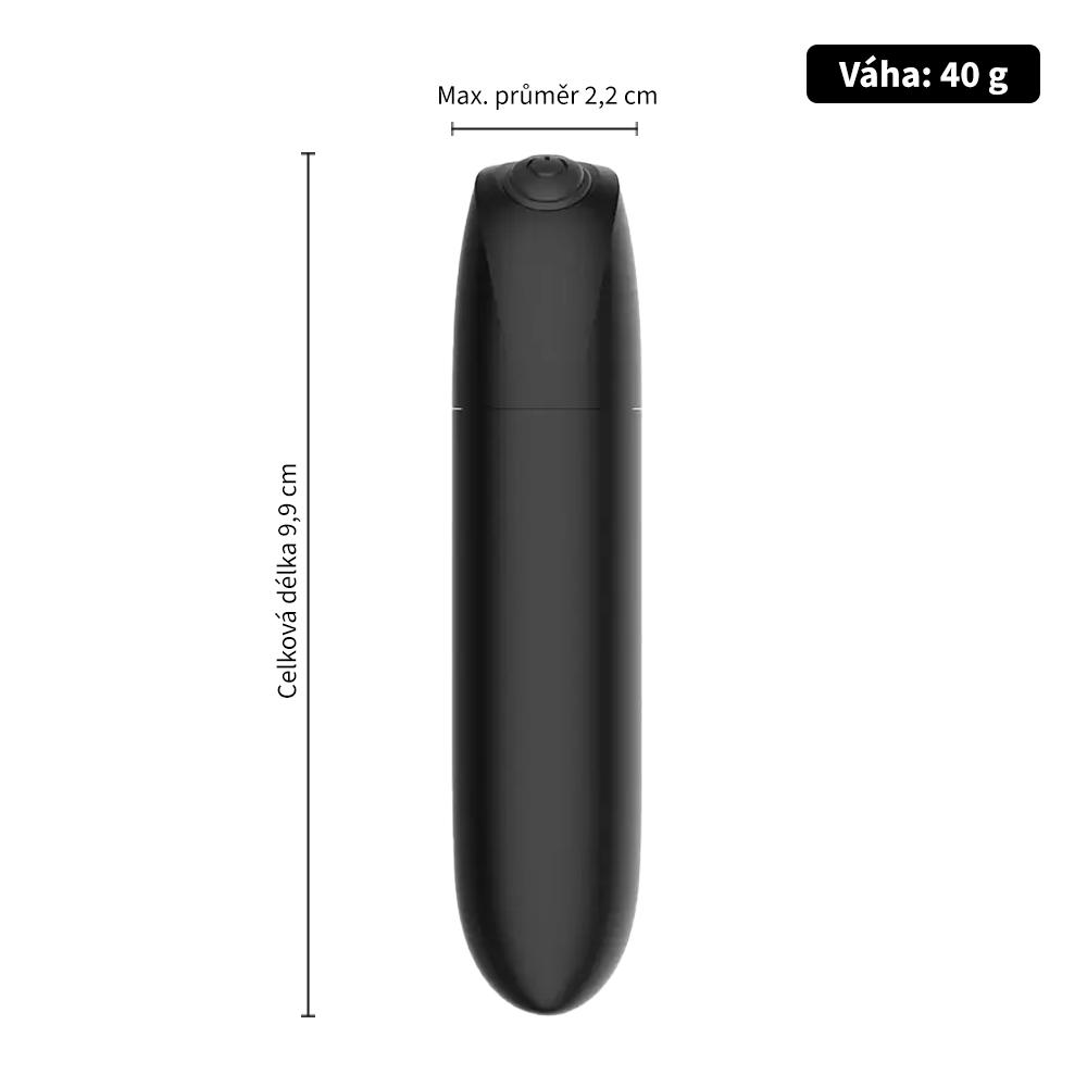 BOOM Benjamin minivibrátor černý - Obrázek 3