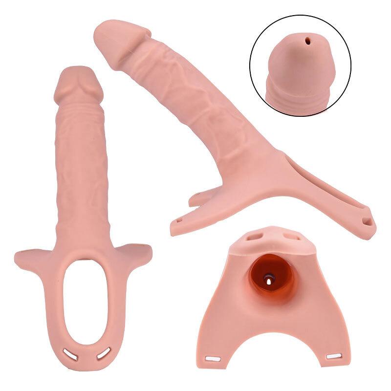 BASIC X Strap-on dutý připínací penis tělový - Image 5