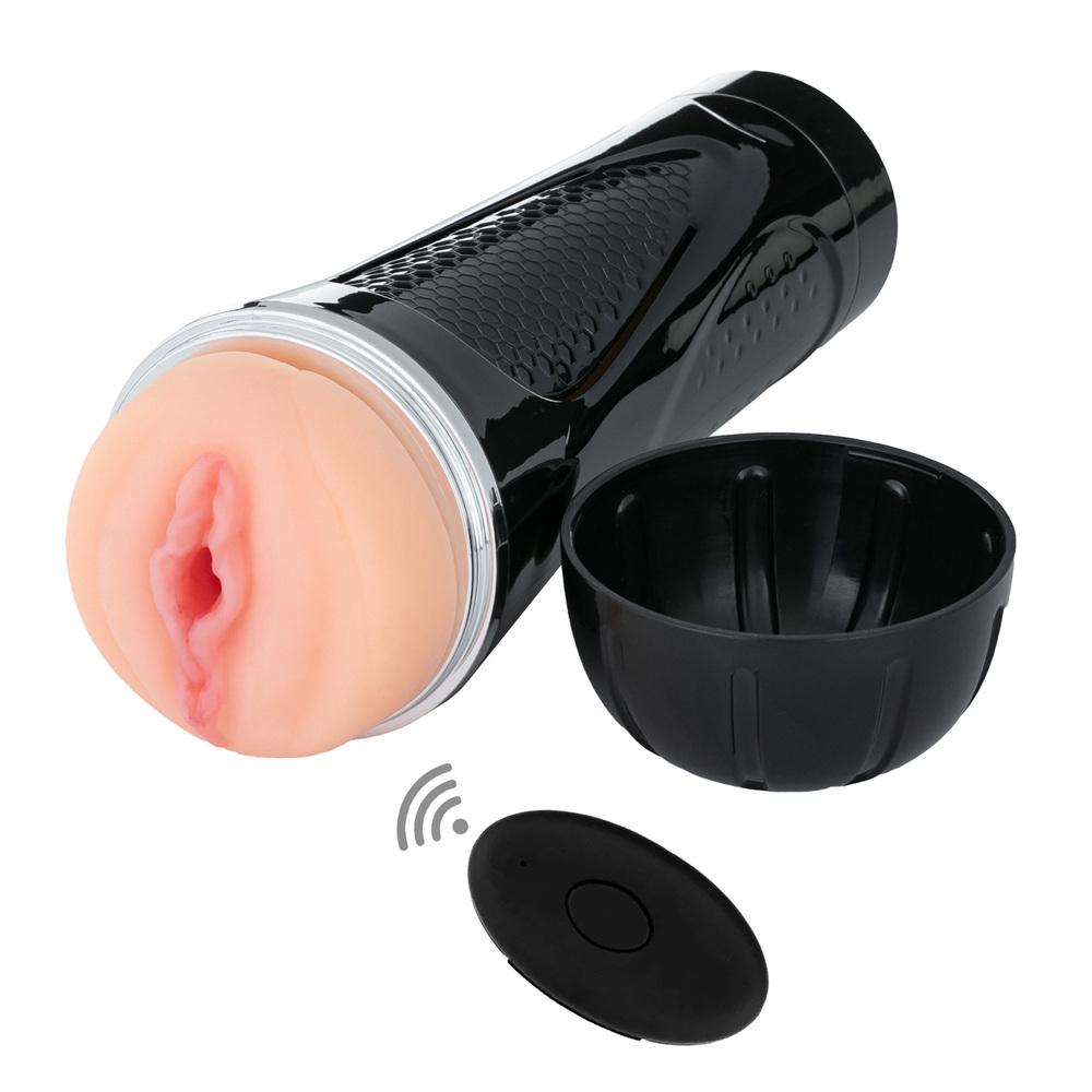 BOOM Sabrina vibrační masturbátor s nastavitelným průměrem