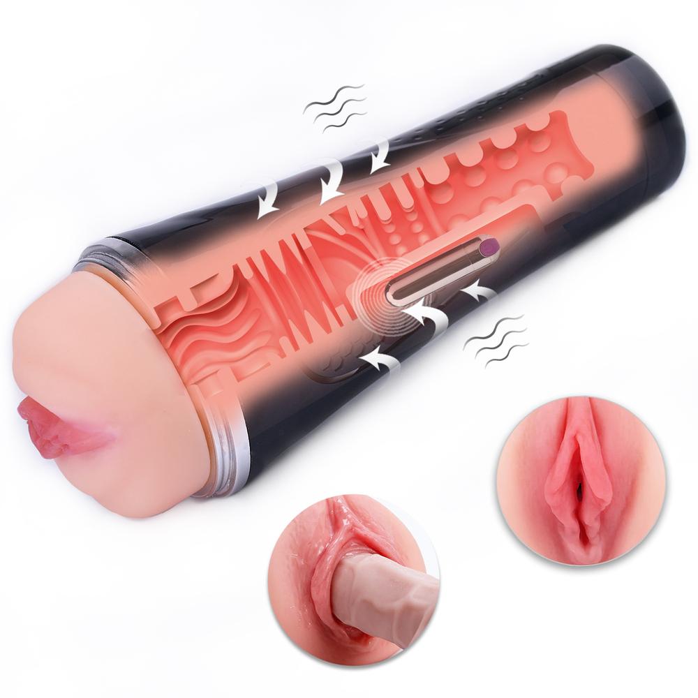 BOOM Sabrina vibrační masturbátor s nastavitelným průměrem