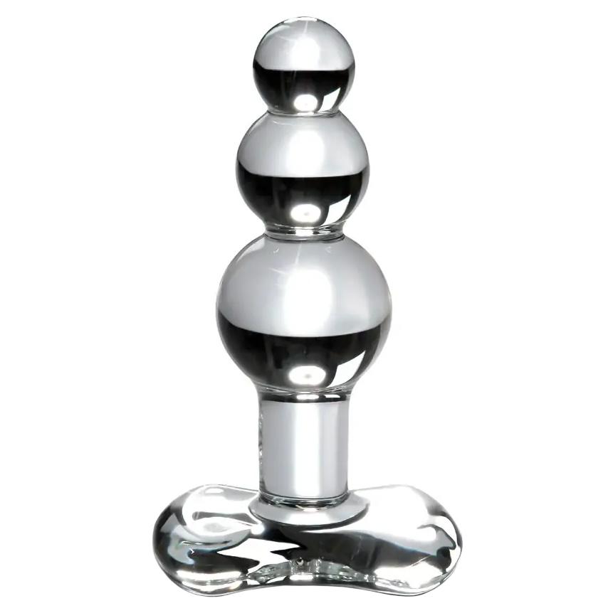 Icicles No 47 skleněné dildo - luxusní a exkluzivní erotická pomůcka