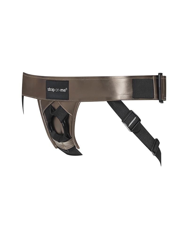 Strap-On-Me postroj Leatherette Curious - bronze - Image 2