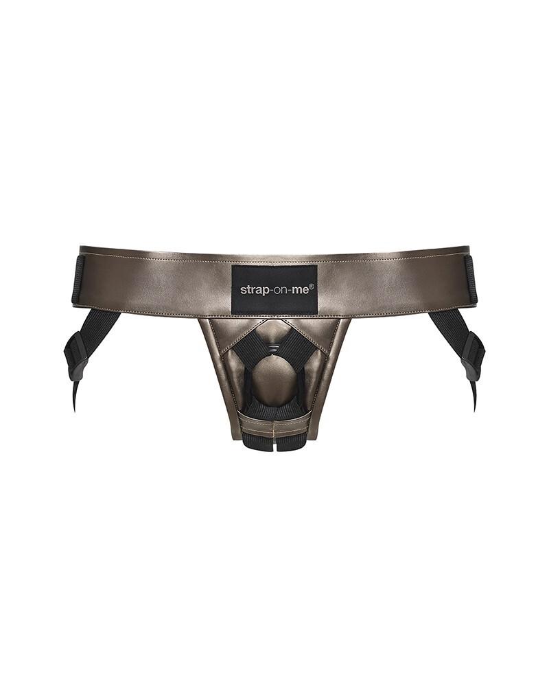 Strap-On-Me postroj Leatherette Curious - bronze - Image 3
