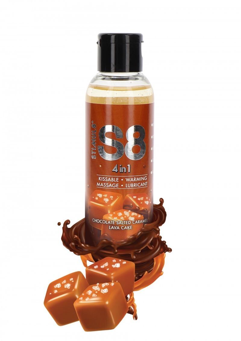 S8 4 in 1 Dessert Lubrikační gel čokoláda a slaný karamel