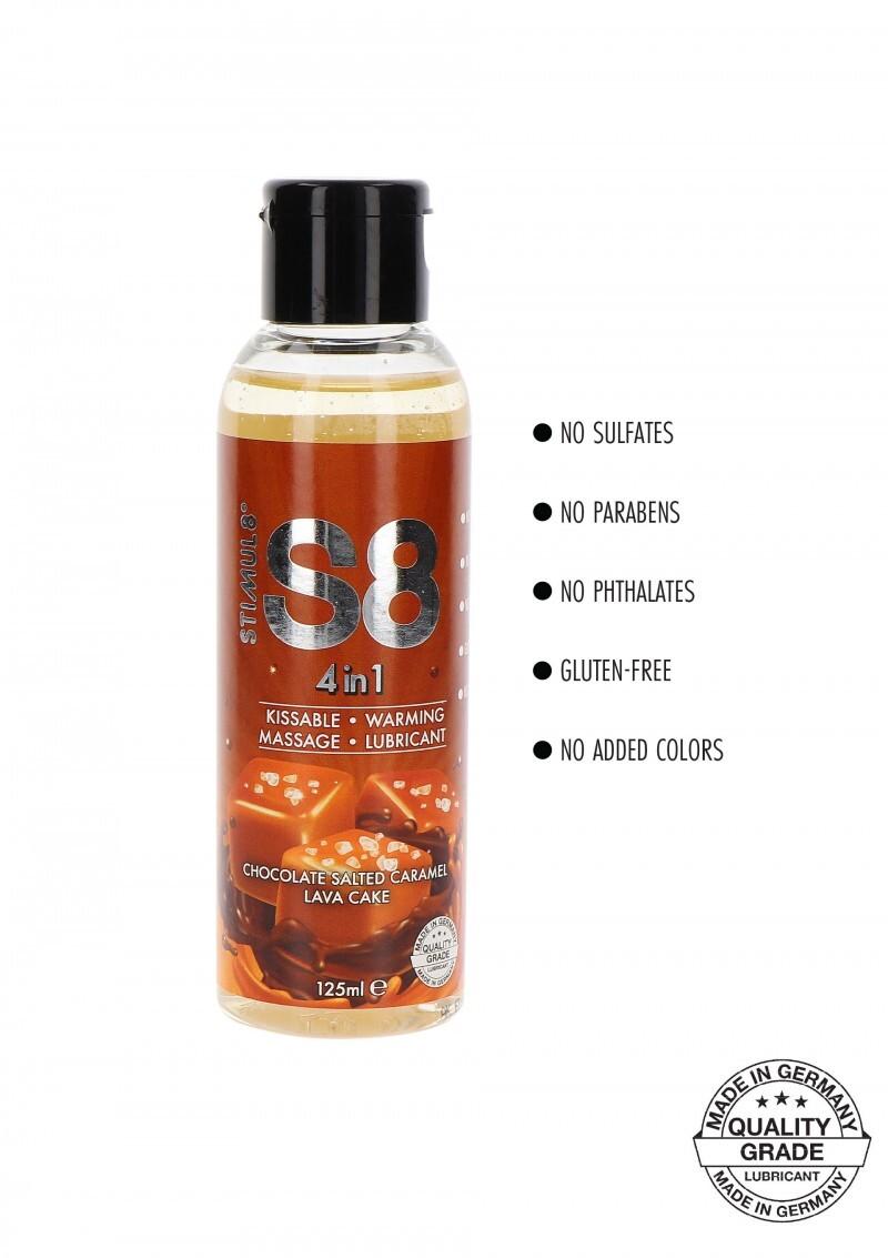 S8 4 in 1 Dessert Lubrikační gel čokoláda a slaný karamel125 ml - Image 2
