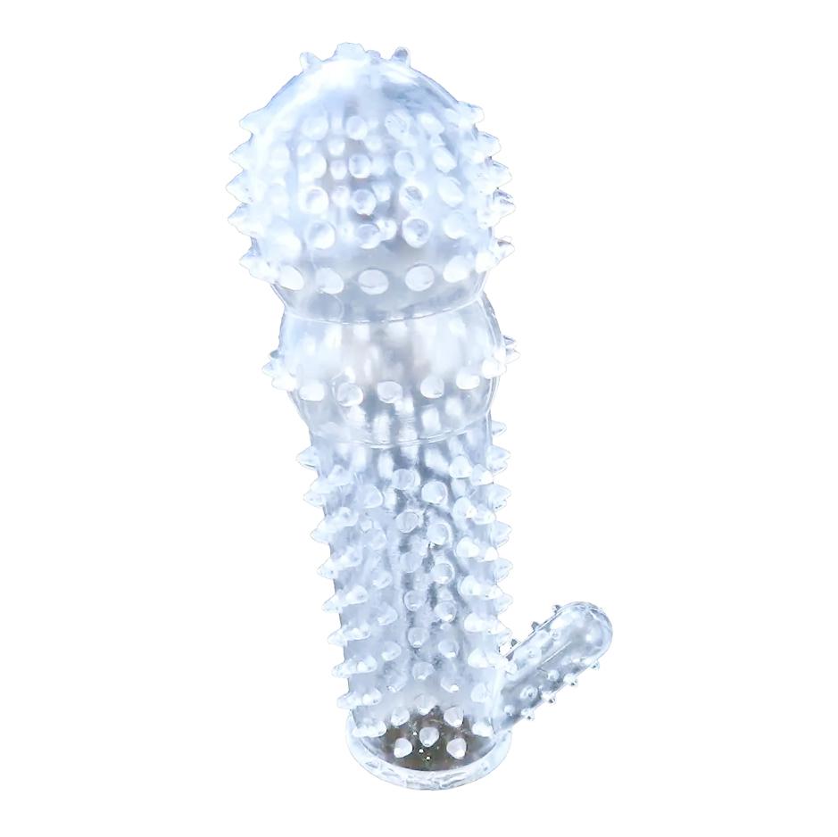 BASIC X Palanga stimulační návlek na penis transparentní - Image 4