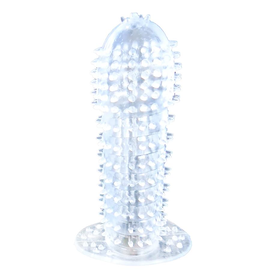 BASIC X Broon stimulační návlek na penis transparentní - Image 4