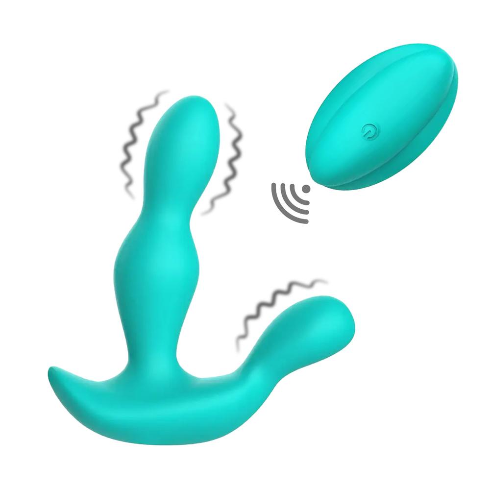 BOOM Richard stimulátor prostaty na dálkové ovládání zelený